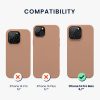 Etui kwmobile do Apple iPhone 14 Pro Max, Silikon, Brązowy, 59074.246