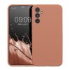 Etui Kwmobile do Samsung Galaxy A34 5G, ciemny krem, silikon, 60807.237