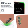 Etui Kwmobile do Samsung Galaxy A34 5G, ciemny krem, silikon, 60807.237