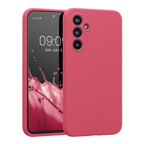 Etui Kwmobile do Samsung Galaxy A54 5G, różowe, silikonowe, 60795.212