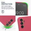 Etui Kwmobile do Samsung Galaxy A54 5G, różowe, silikonowe, 60795.212