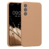 Etui Kwmobile do Samsung Galaxy A34 5G, kremowe, silikonowe, 60807.245