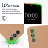 Etui Kwmobile do Samsung Galaxy A34 5G, kremowe, silikonowe, 60807.245