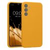 Etui Kwmobile do Samsung Galaxy A34 5G, pomarańczowe, silikonowe, 60807.191