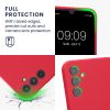 Etui Kwmobile do Samsung Galaxy A34 5G, czerwone, silikonowe, 60807.238