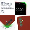 Etui Kwmobile do Samsung Galaxy A34 5G, czerwone, silikonowe, 60807.248
