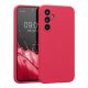 Etui Kwmobile do Samsung Galaxy A54 5G, czerwone, silikonowe, 60795.238
