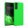 Etui Kwmobile do Samsung Galaxy S21, zielone, silikonowe, 54056.44