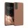 Etui Kwmobile do Samsunga Galaxy S21, Brązowe, Silikon, 54056.246