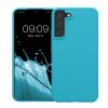 Etui Kwmobile do Samsunga Galaxy S22 Plus, niebieskie, silikonowe, 56761.205