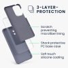Etui Kwmobile do Samsunga Galaxy A33 5G, Fioletowe, Silikonowe, 57833.136