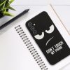 Etui Kwmobile do Samsung Galaxy A34 5G, czarno-białe, silikonowe, 61245.01