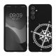 Etui Kwmobile do Samsung Galaxy A54 5G, czarno-białe, silikonowe, 61246.03