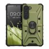 Etui Kwmobile do Samsung Galaxy S23, zielone, poliwęglan, 61249.17