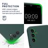 Etui Kwmobile do Samsung Galaxy A14 5G, zielone, silikonowe, 60808.171