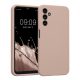 Etui Kwmobile do Samsung Galaxy A14 5G, jasnoróżowe, silikonowe, 60808.52