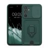 Etui Kwmobile do Samsung Galaxy A54 5G, Ciemnozielone, Silikonowe, 61339.169