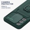 Etui Kwmobile do Samsung Galaxy A54 5G, Ciemnozielone, Silikonowe, 61339.169