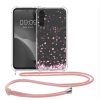 Etui Kwmobile ze smyczą do Samsung Galaxy A34 5G, wielokolorowe, silikonowe, 61333.02