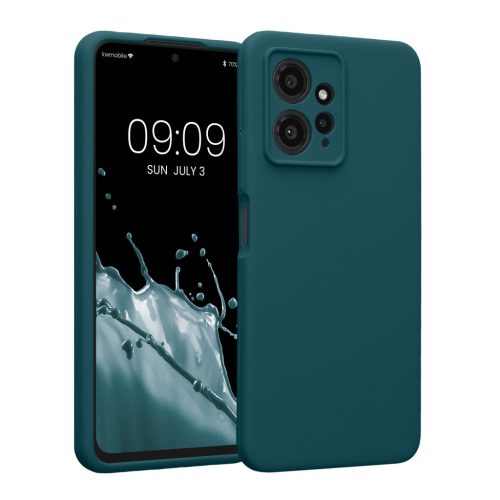 Etui Kwmobile do Xiaomi Redmi Note 12, niebieskie, silikonowe, 61180.57