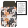 Pokrowiec na kwmobile do Barnes & Noble NOOK Glowlight 4 /NOOK Glowlight 4e, Skóra ekologiczna, Wielokolorowy, 59835.11