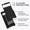 Etui kwmobile do Google Pixel 6, silikonowe, czarne, 55480.47