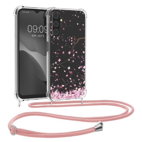 Etui Kwmobile ze smyczą do Samsung Galaxy A14 5G, wielokolorowe, silikonowe, 61332.02