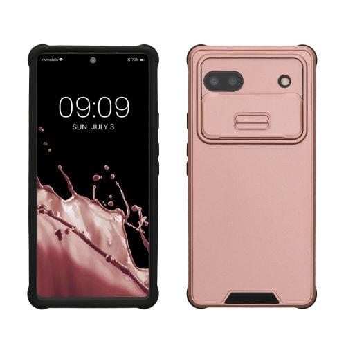 Etui Kwmobile do Google Pixel 6a, różowe, silikonowe, 61361.31