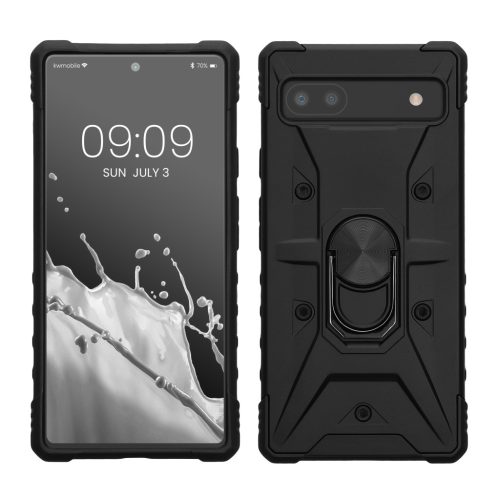 Etui Kwmobile do Google Pixel 6a, czarne, poliwęglan, 61359.01