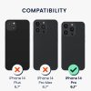 Etui Kwmobile do Apple iPhone 14 Pro, ciemnoniebieskie, plastikowe, 61328.17