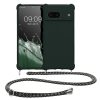 Etui Kwmobile do Google Pixel 7, zielone, silikonowe, 59966.169