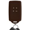 Etui na kluczyk samochodowy Kwmobile do Renault/Dacia 4 przyciski, Keyless Go, czarny, silikon, 48035.247