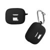 Etui kwmobile do JBL Tune 230 NC TWS/Tune T230NC, silikon, czarny, 57412.47
