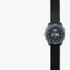 Ramka tarczy kwmobile do Garmin Fenix 7, aluminium, niebieski/szary, 58350.03