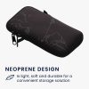 Kwmobile Uniwersalne etui na telefon XXL, 7 cali, czarno-białe, neopren, 58701.5.06
