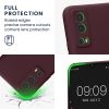 Etui kwmobile do Vivo Y72 5G/Y52 5G, silikon, ciemnobrązowy, 59095.187