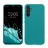 Etui Kwmobile do Samsung Galaxy A34 5G, niebieskie, silikonowe, 60809.57