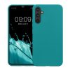 Etui Kwmobile do Samsung Galaxy A34 5G, niebieskie, silikonowe, 60809.57