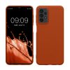 Etui Kwmobile do Samsung Galaxy A23/Galaxy A23 5G, Brązowe, Silikonowe, 57804.249