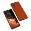 Etui Kwmobile do Samsung Galaxy A51, Brązowe, Silikonowe, 51196.249