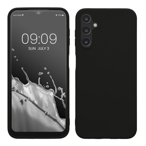 Etui Kwmobile do Samsung Galaxy A14 5G, czarne, silikonowe, 61462.01