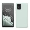 Etui Kwmobile do Alcatel 1B (2022), jasnozielone, silikonowe, 61461.2