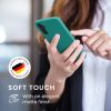 Etui Kwmobile do Samsung Galaxy A14 5G, niebieskie, silikonowe, 61462.57