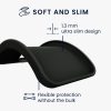 Etui Kwmobile do telefonu Nokia C21 Plus, czarne, silikonowe, 61460.01