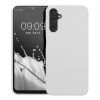 Etui Kwmobile do Samsung Galaxy A14 5G, białe, silikonowe, 61462.48