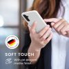Etui Kwmobile do Samsung Galaxy A14 5G, białe, silikonowe, 61462.48