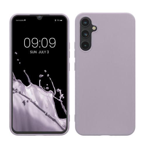 Etui Kwmobile do Samsung Galaxy A34 5G, niebieskie, silikonowe, 60809.108