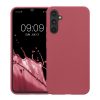 Etui Kwmobile do Samsung Galaxy A34 5G, Ciemny róż, Silikon, 60809.167