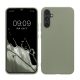 Etui Kwmobile do Samsung Galaxy A34 5G, jasnozielone, silikonowe, 60809.172