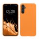 Etui Kwmobile do Samsung Galaxy A34 5G, pomarańczowe, silikonowe, 60809.15